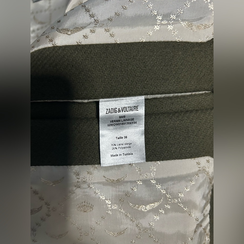 Zadig and Voltaire Military Jacket - Picture 6 of 7